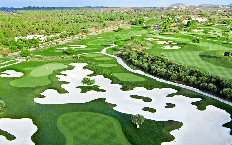 Mallorca drei besten Golfplätzen